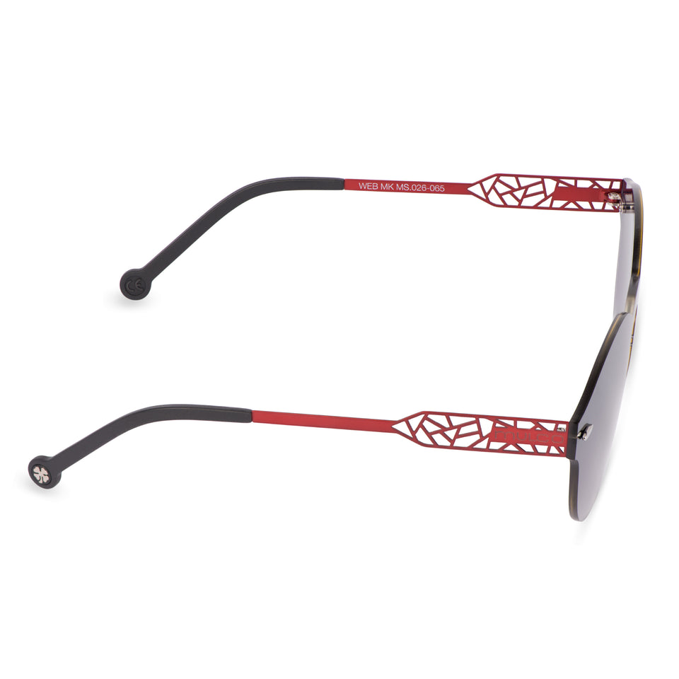 MK Shape Mulco Watches Web Sunglasses Stainless – Steel Round