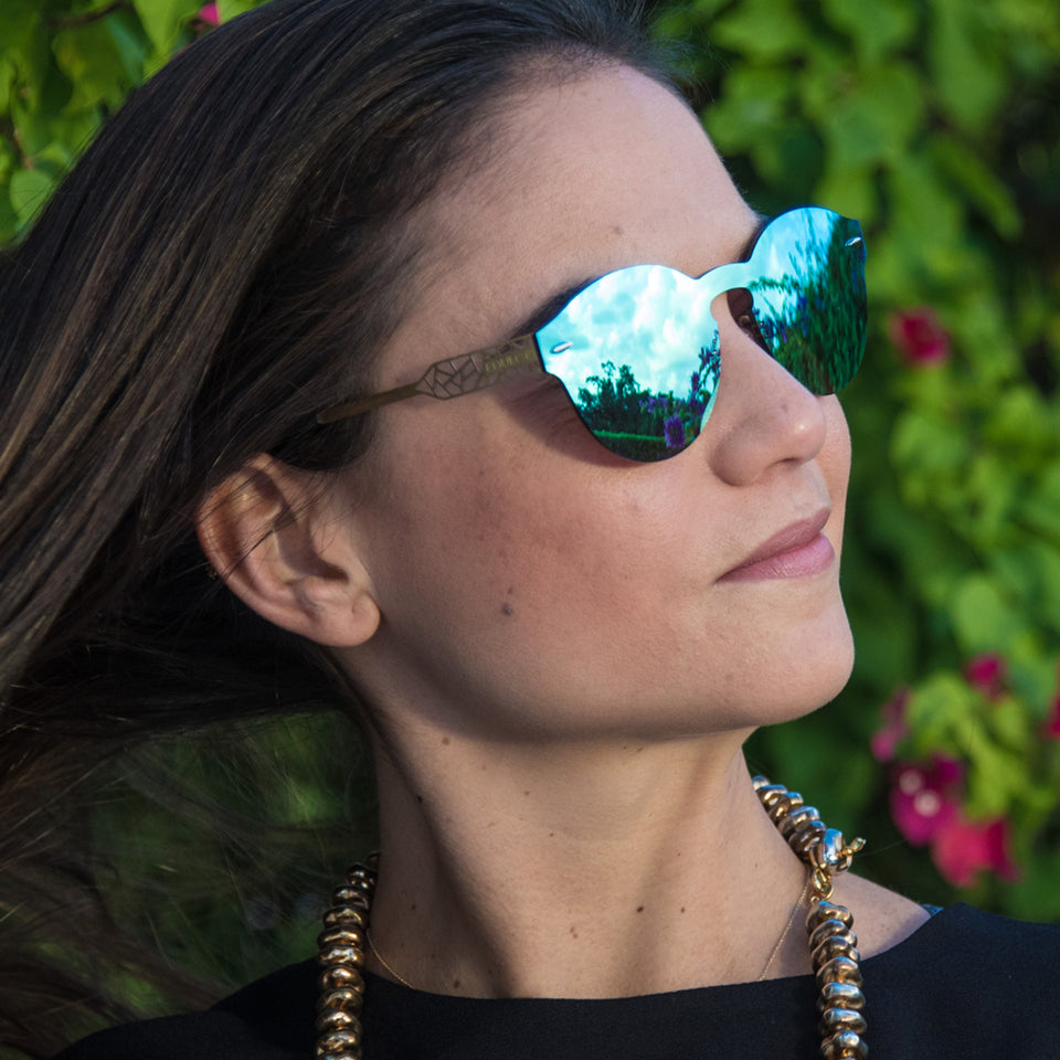 Sunglasses Round Shape Web MK Stainless Steel – Mulco Watches